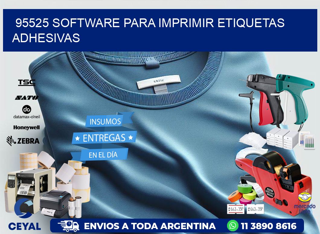 95525 software para imprimir etiquetas adhesivas