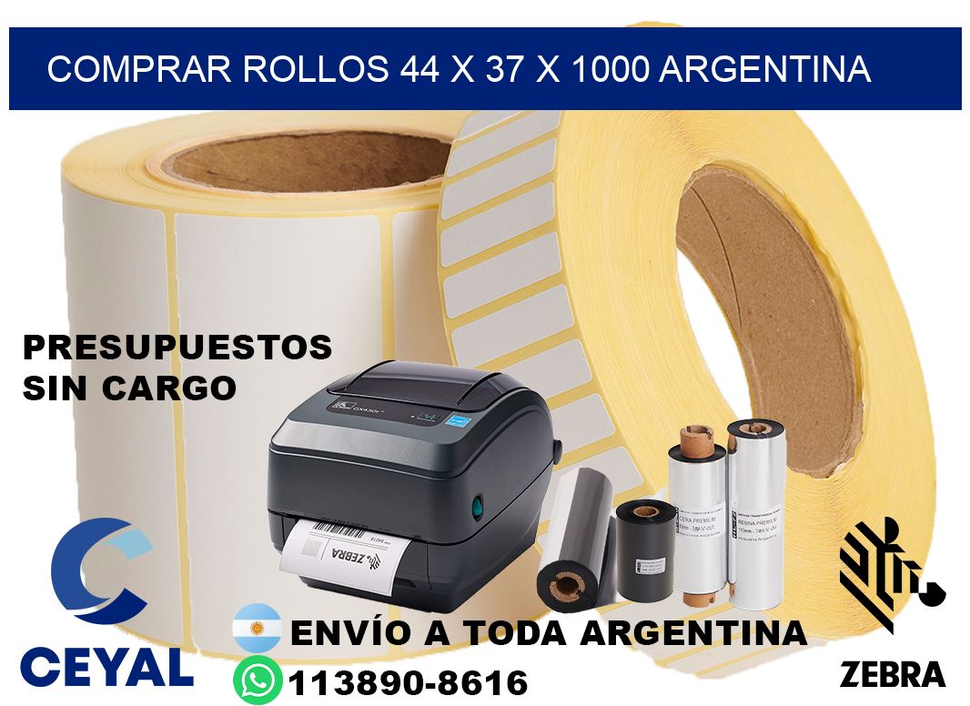 Comprar Rollos 44 x 37 x 1000 argentina