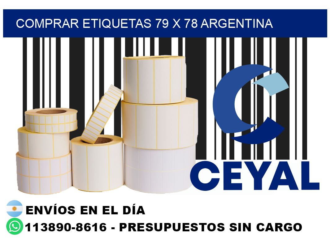 Comprar etiquetas 79 x 78 argentina