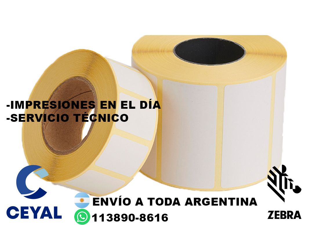 Poliamida  y etiquetas 97 x 54 argentina