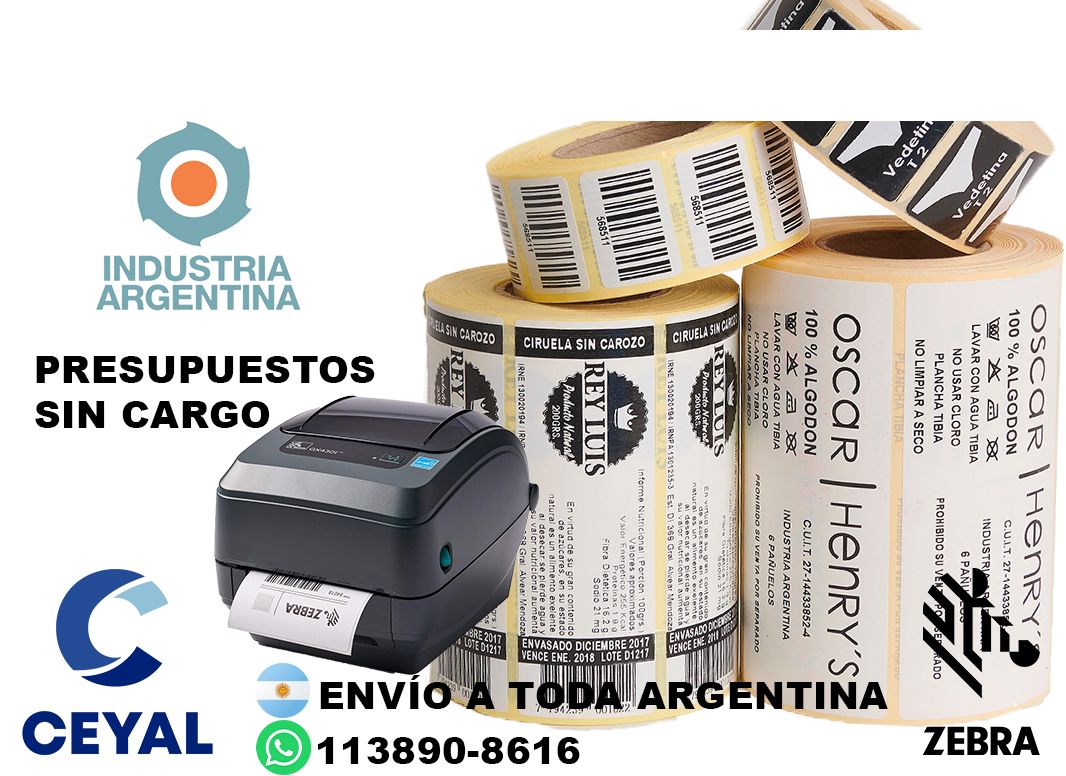 etiquetas adhesivas códigos barras 71 x 31