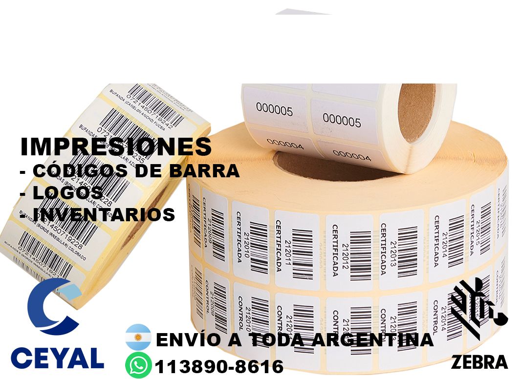 etiquetas100x150 mercadolibre  x 1000 tambien tenemos 69 x 33