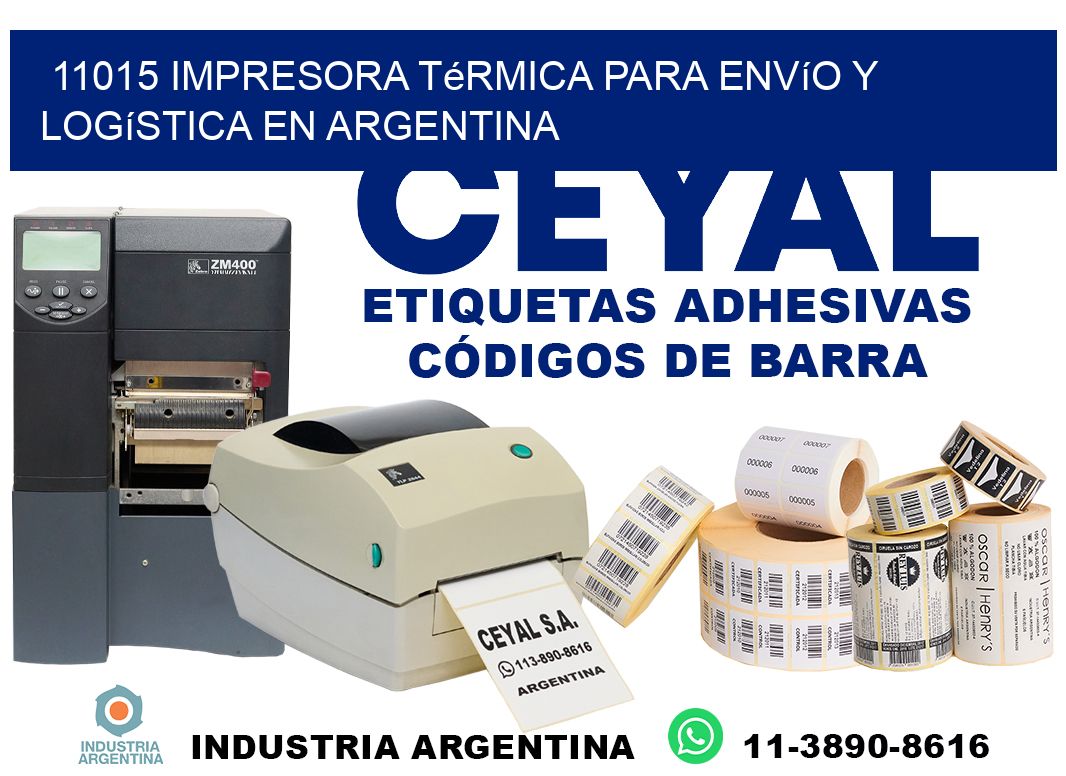 11015 impresora térmica para envío y logística en Argentina