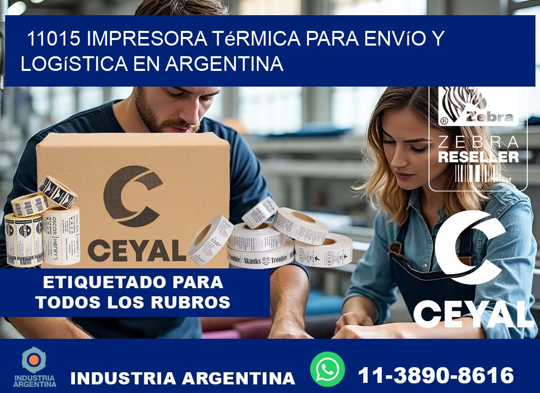 11015 impresora térmica para envío y logística en Argentina