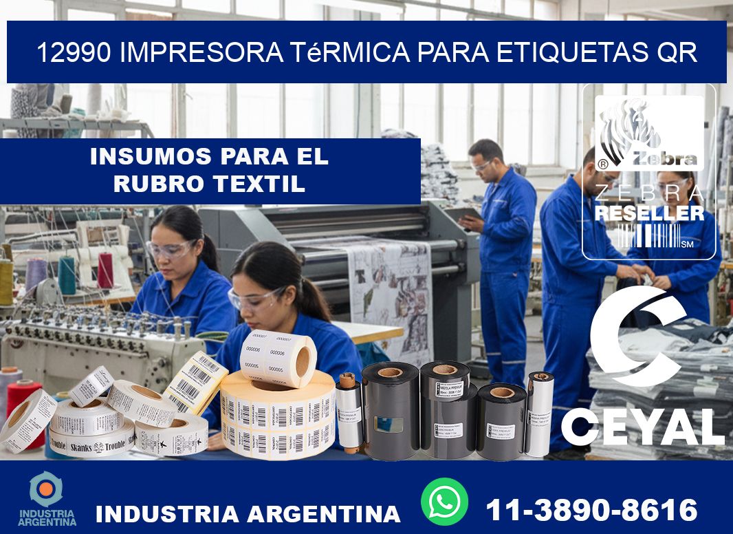 12990 impresora térmica para etiquetas QR
