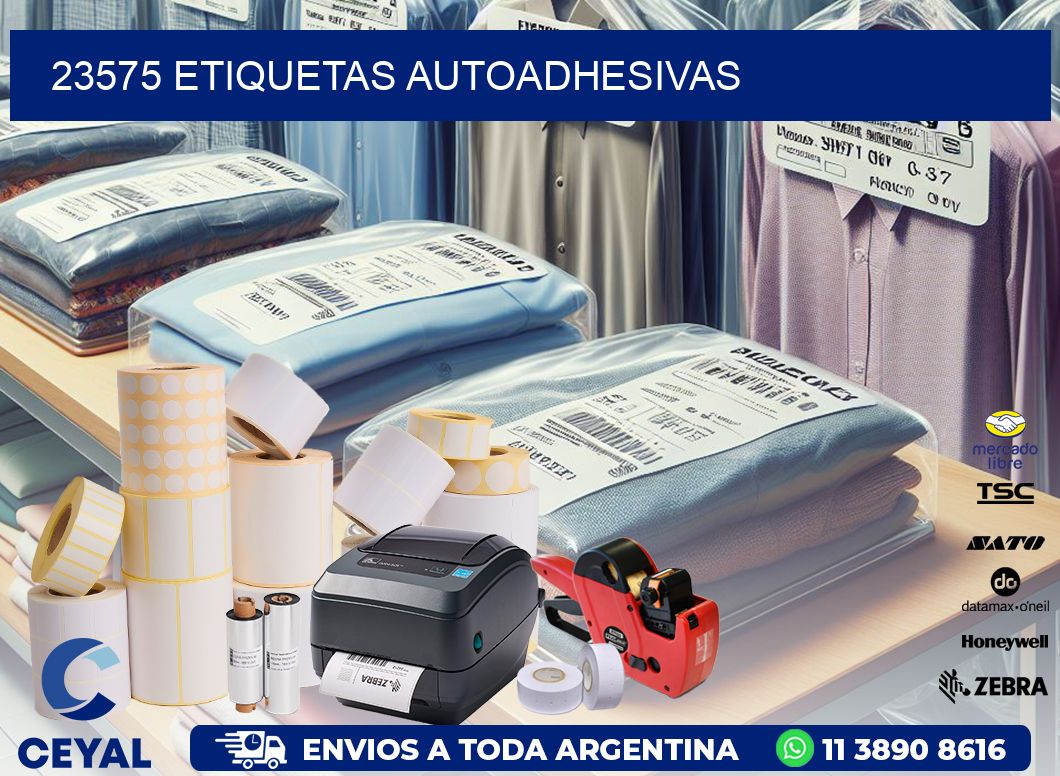 23575 Etiquetas autoadhesivas