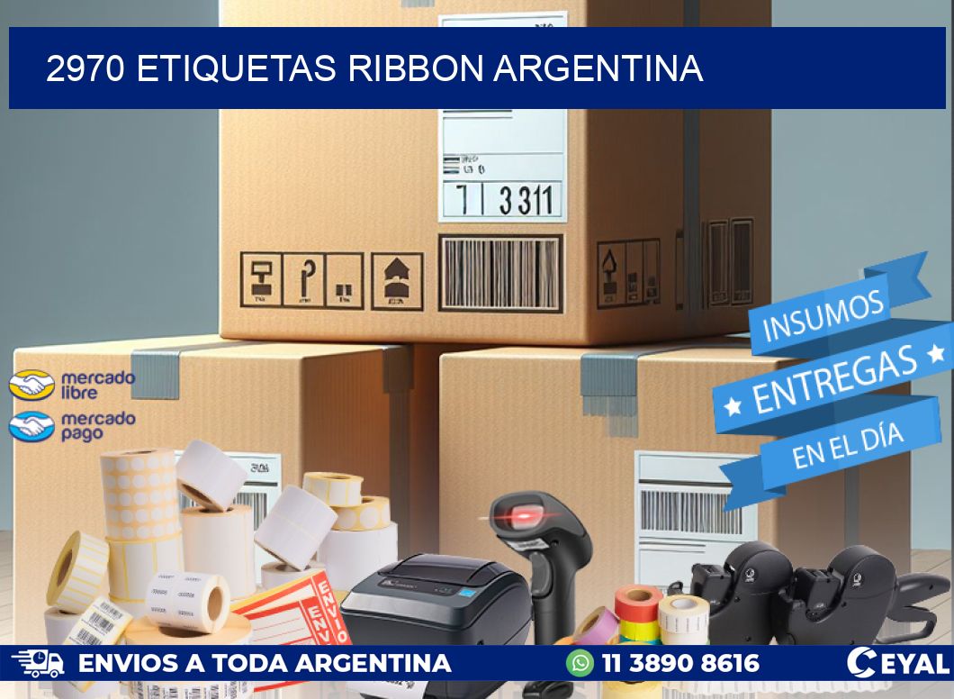 2970 etiquetas ribbon argentina
