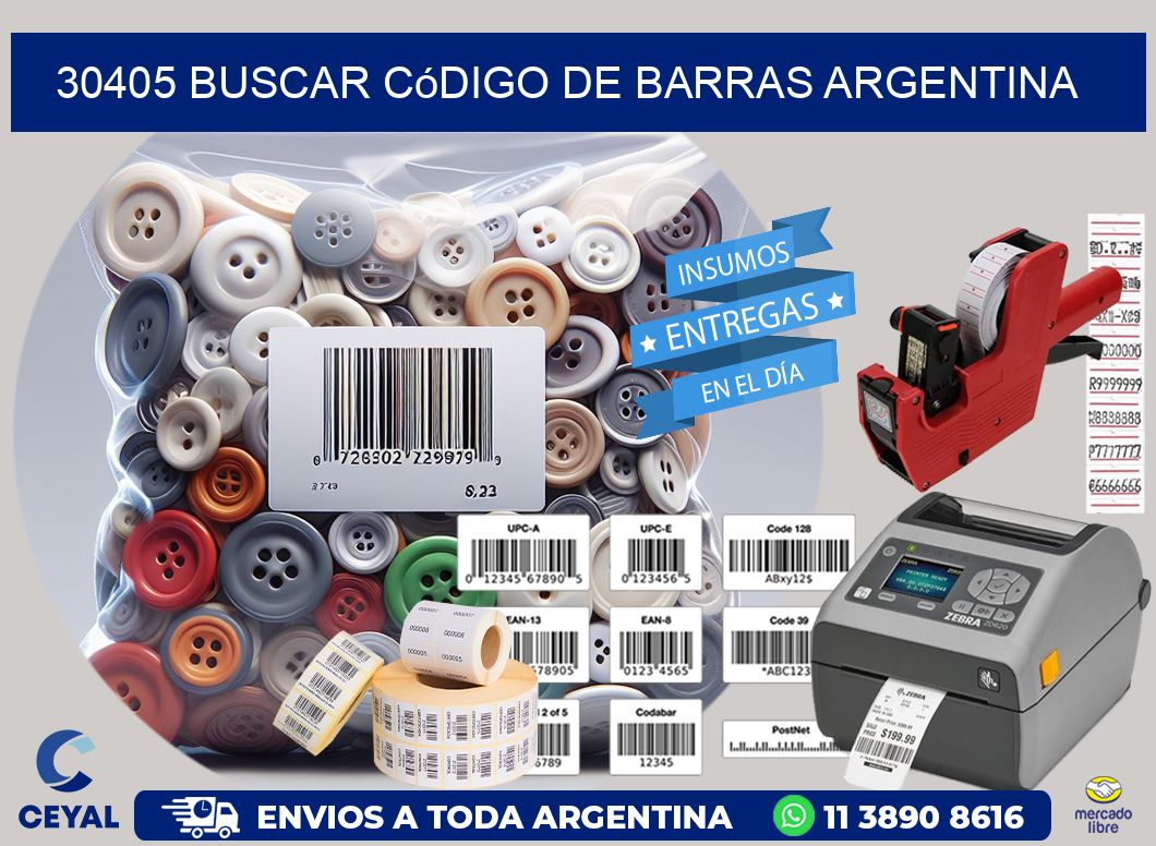 30405 Buscar código de barras Argentina