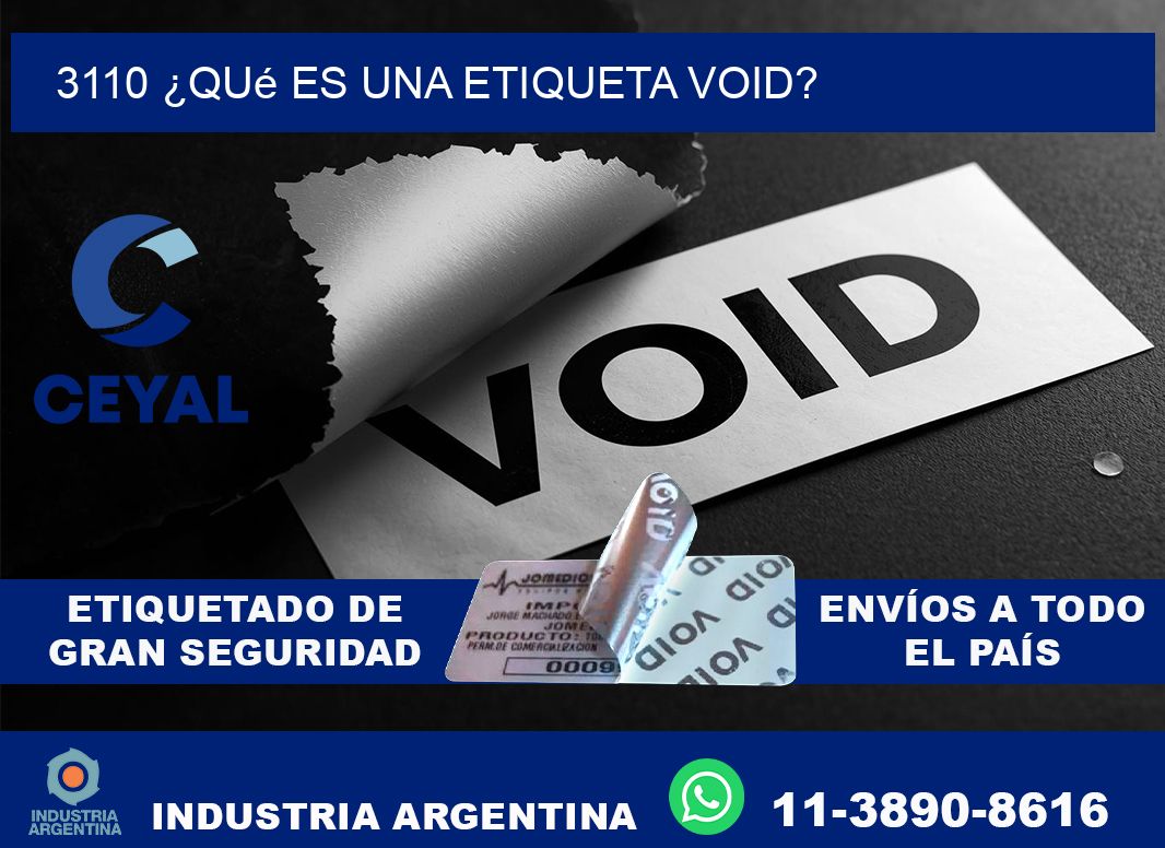 3110 ¿Qué es una etiqueta void?