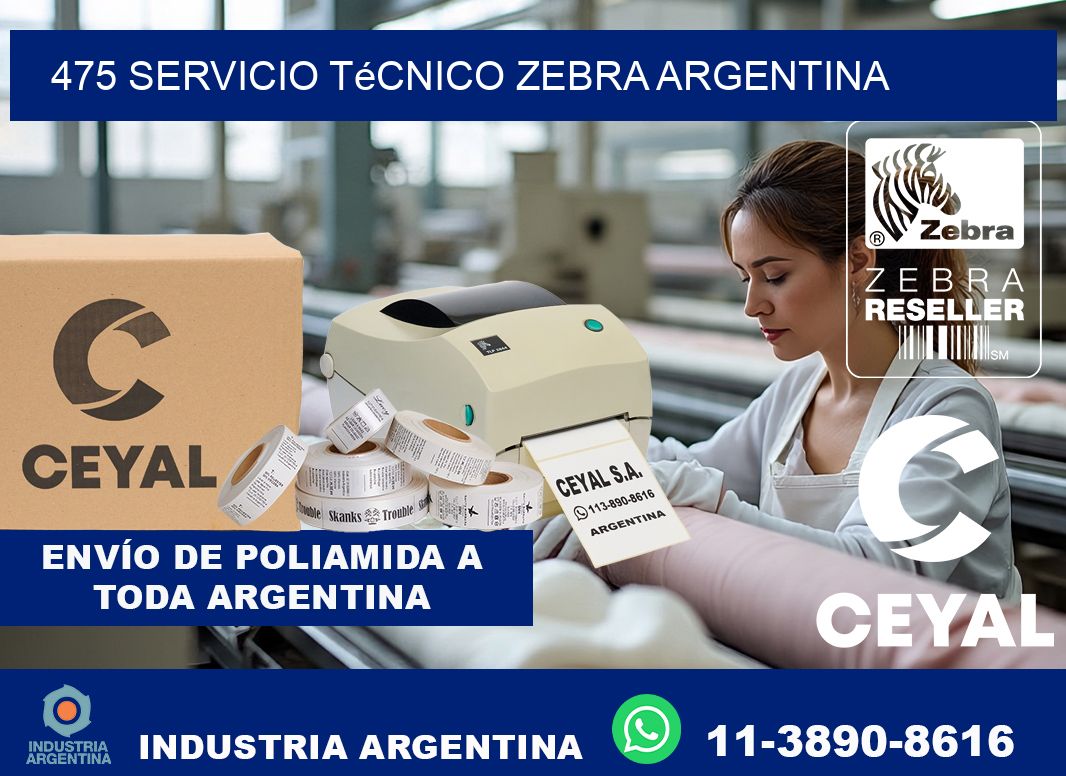 475 servicio técnico zebra argentina