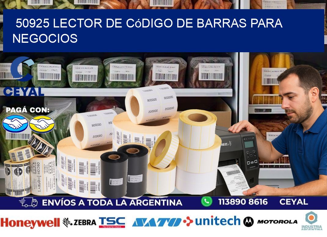50925 Lector de código de barras para negocios