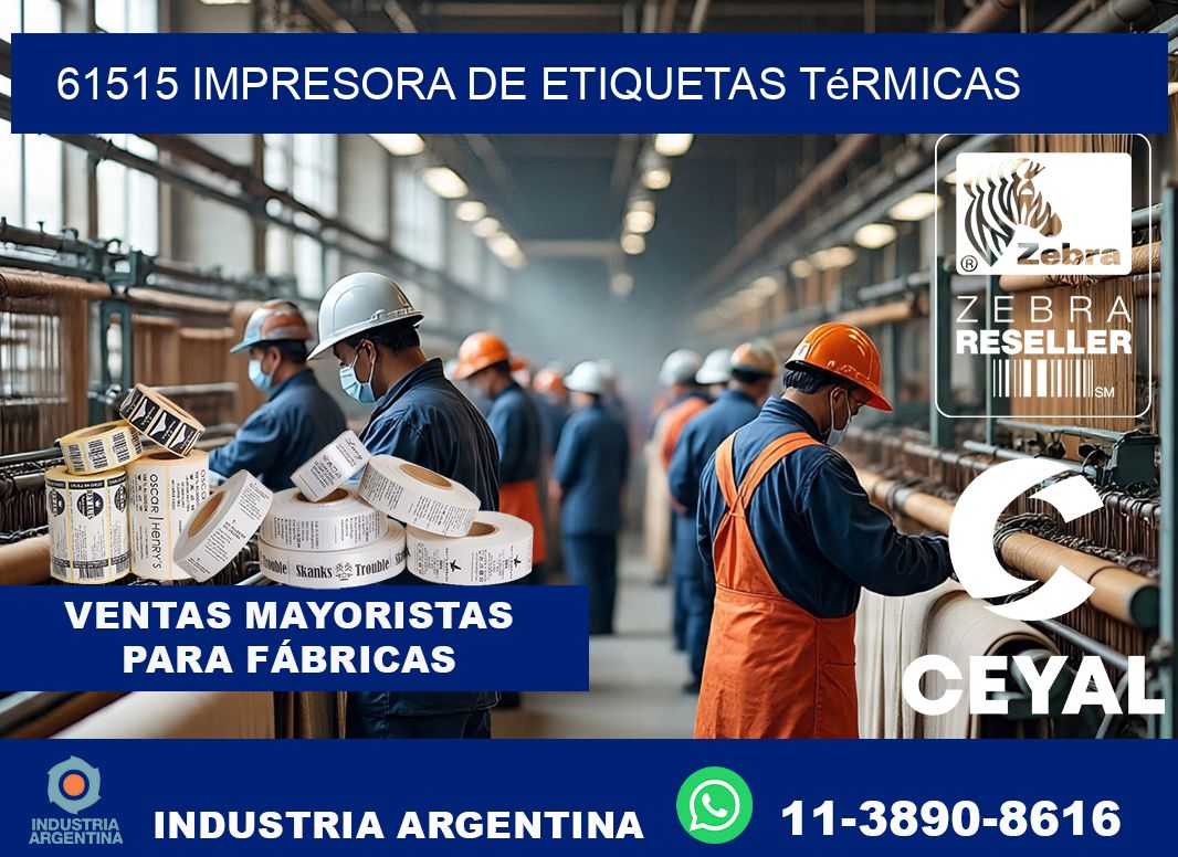 61515 Impresora de etiquetas térmicas