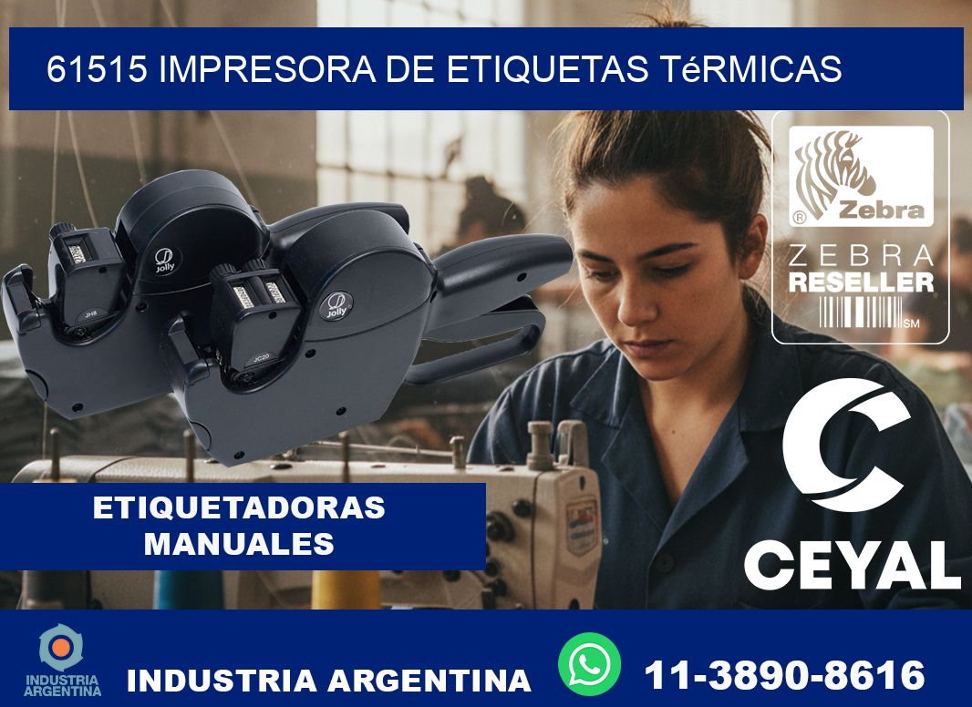 61515 Impresora de etiquetas térmicas