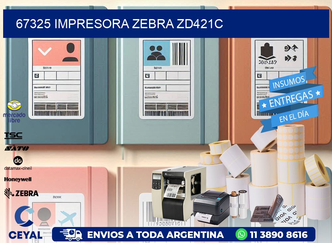 67325 Impresora Zebra zd421c