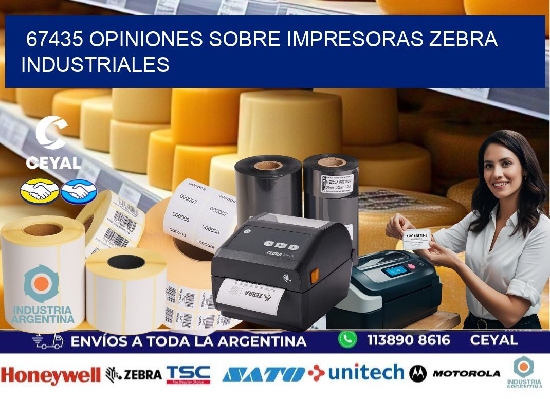 67435 opiniones sobre impresoras zebra industriales