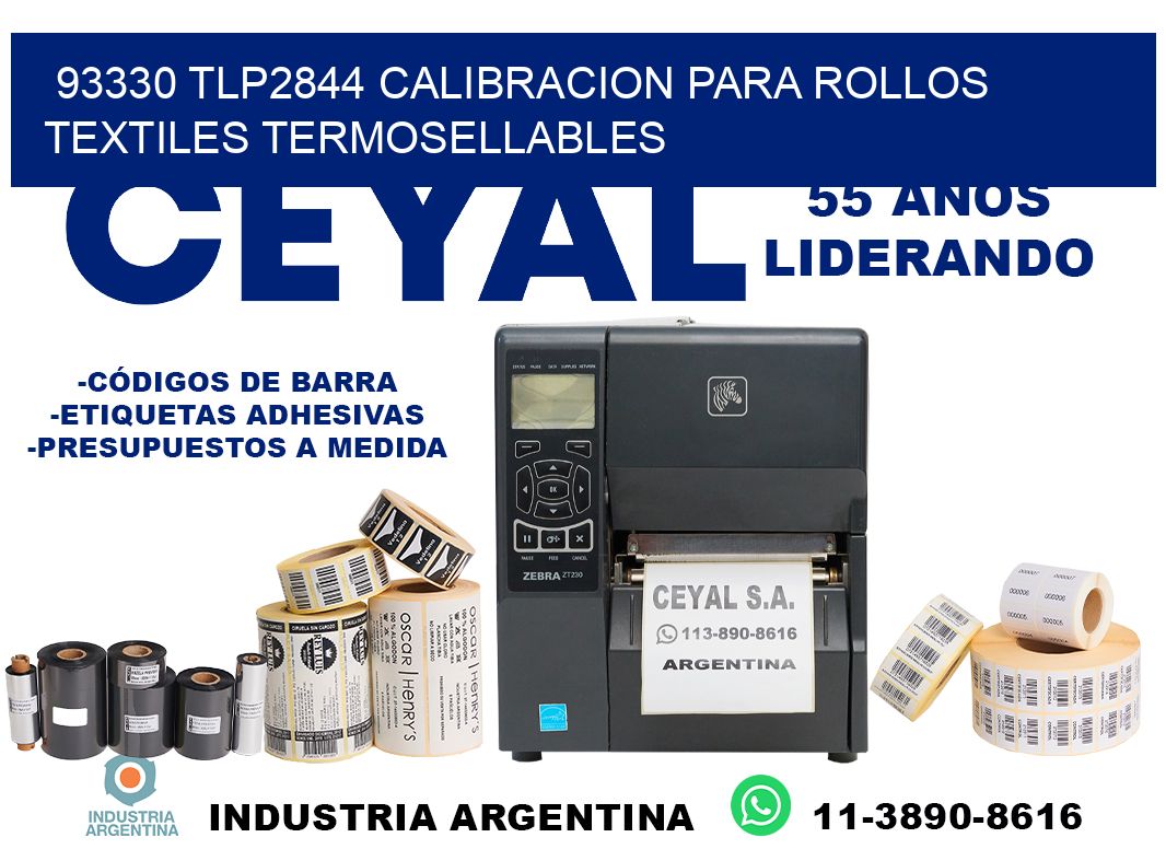 93330 tlp2844 calibracion para rollos textiles termosellables