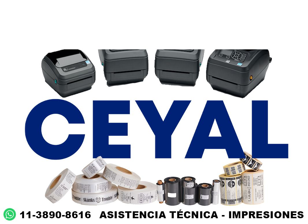 impresora gainsha + 95430 etiquetas + ribbon