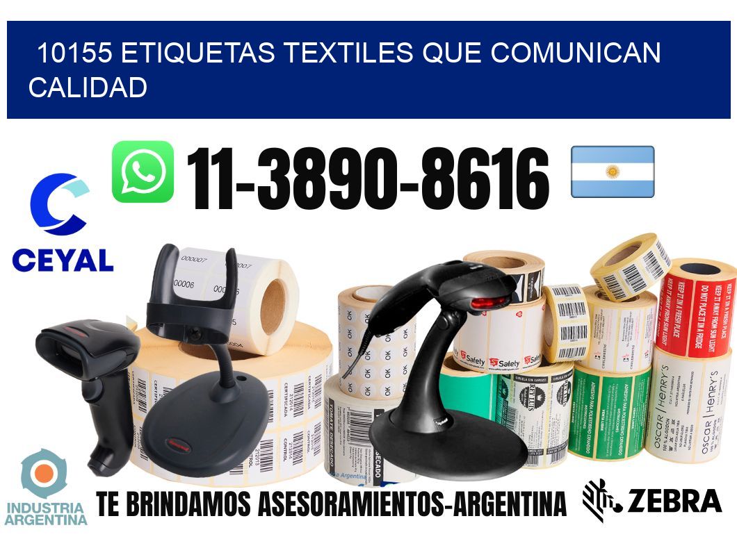 10155 Etiquetas textiles que comunican calidad