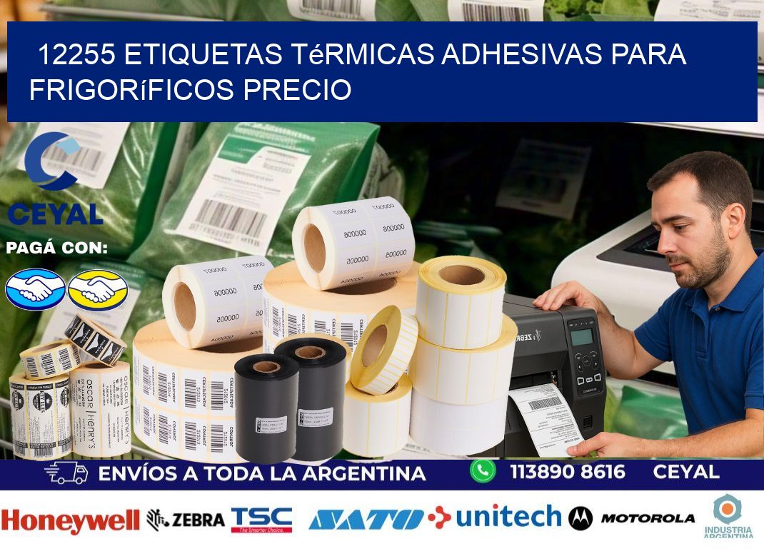 12255 etiquetas térmicas adhesivas para frigoríficos precio