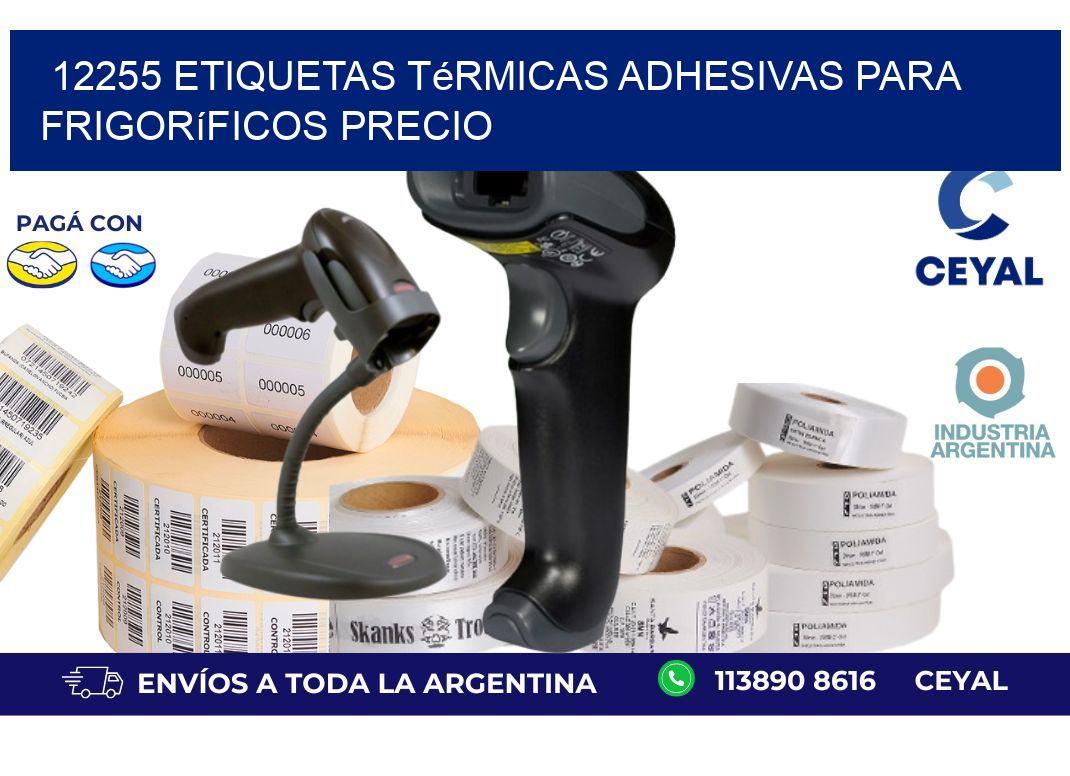 12255 etiquetas térmicas adhesivas para frigoríficos precio