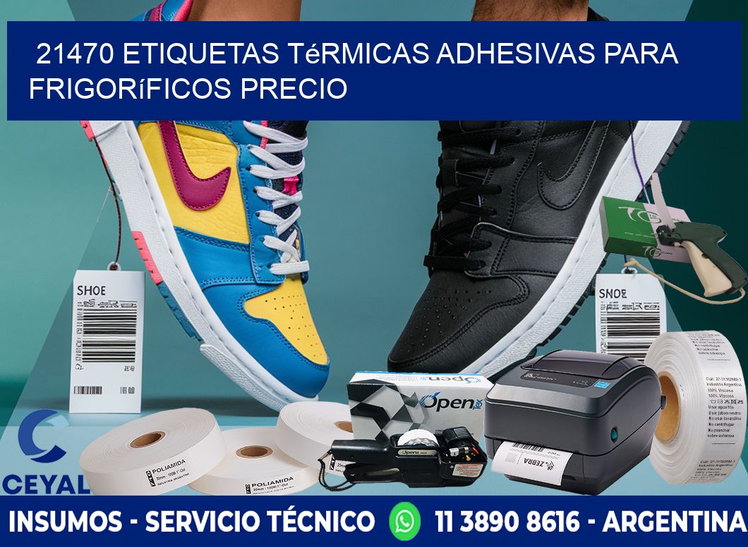 21470 etiquetas térmicas adhesivas para frigoríficos precio