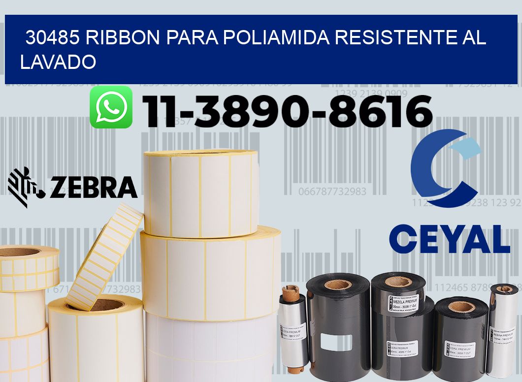 30485 ribbon para poliamida resistente al lavado