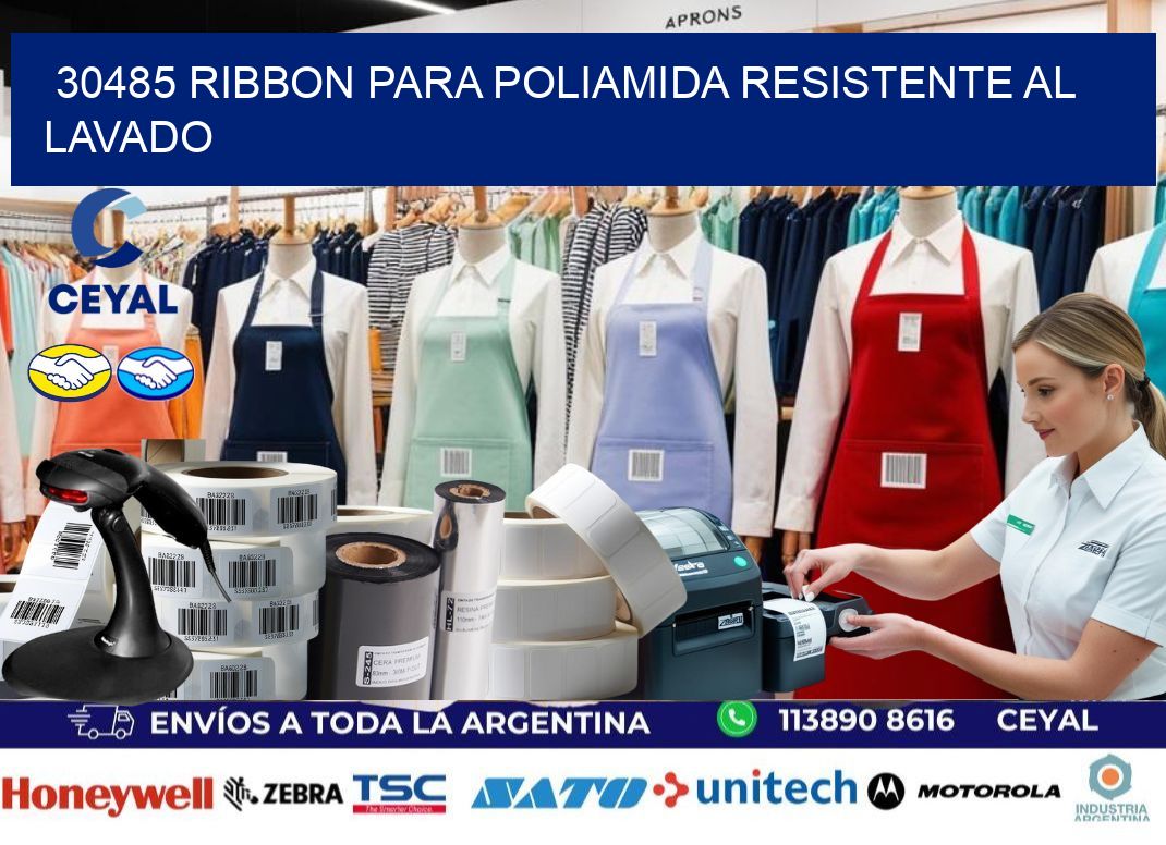 30485 ribbon para poliamida resistente al lavado