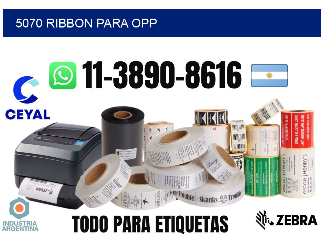 5070 ribbon para opp