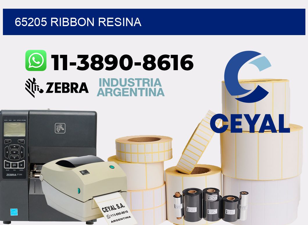 65205 ribbon resina