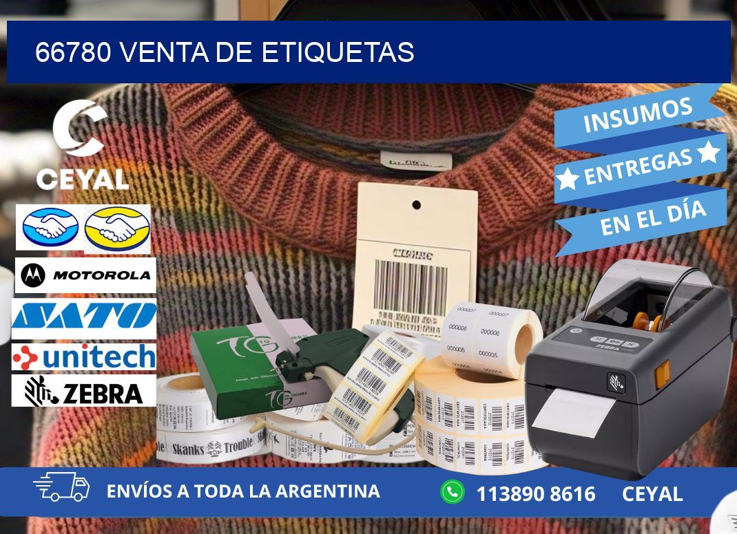 66780 venta de etiquetas