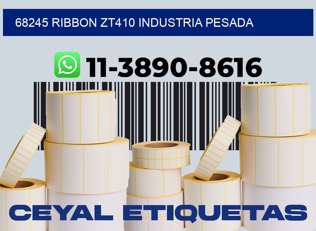 68245 ribbon zt410 industria pesada