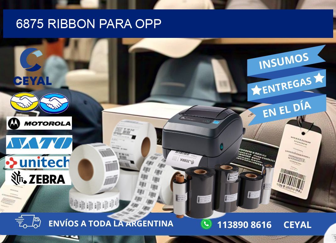 6875 ribbon para opp