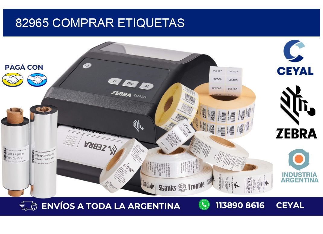 82965 comprar etiquetas