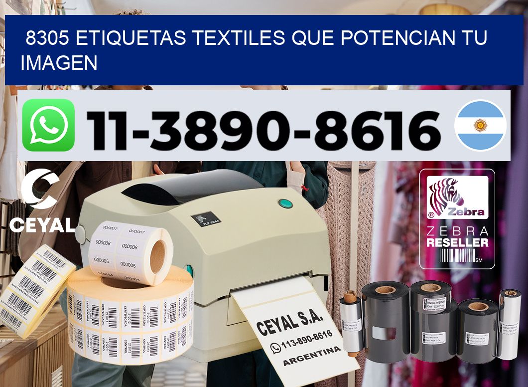 8305 Etiquetas textiles que potencian tu imagen