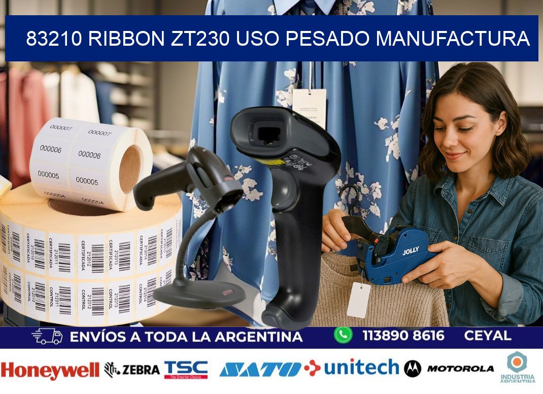 83210 ribbon zt230 uso pesado manufactura
