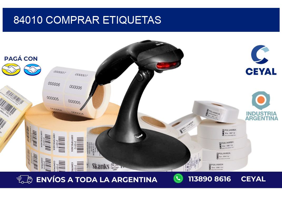 84010 comprar etiquetas