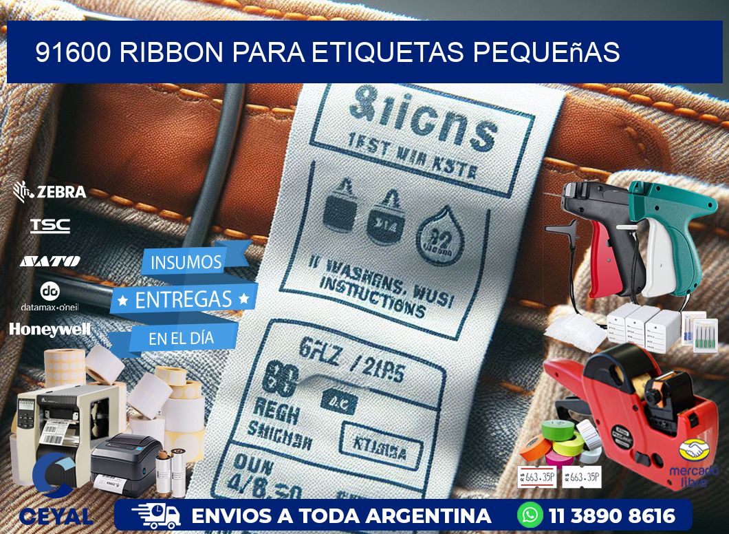 91600 ribbon para etiquetas pequeñas