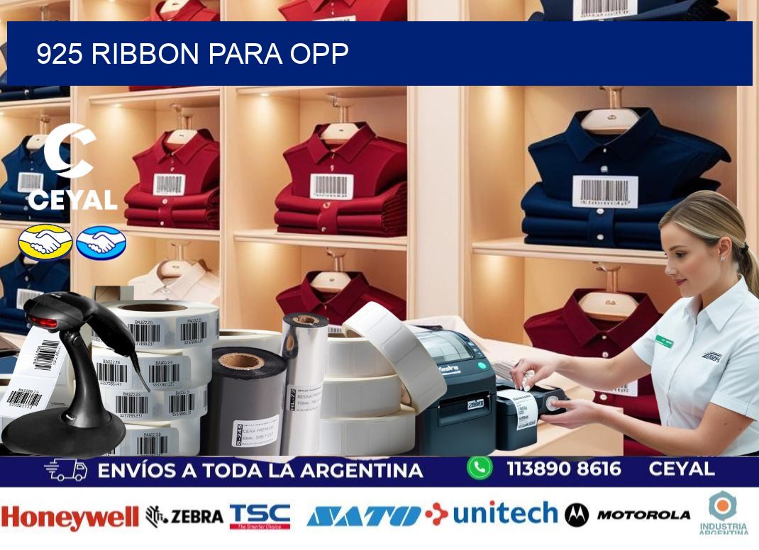 925 ribbon para opp