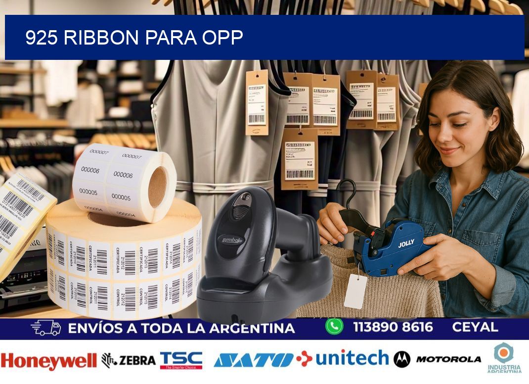 925 ribbon para opp