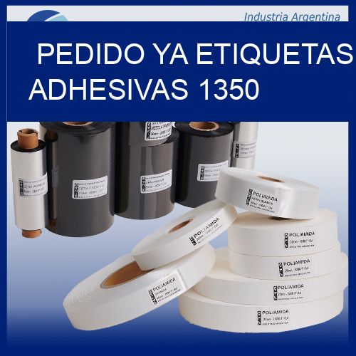 pedido ya etiquetas adhesivas 1350