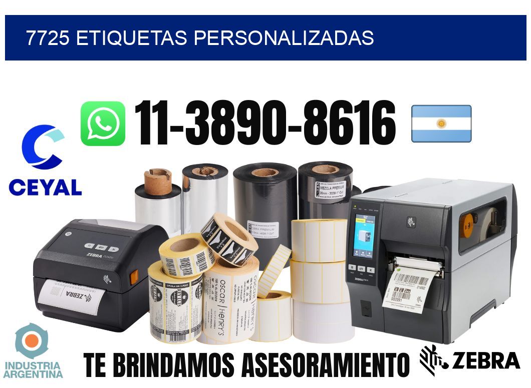 7725 etiquetas personalizadas