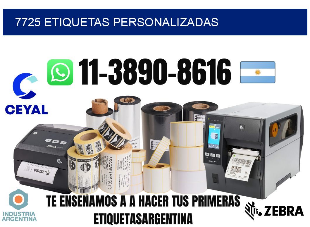 7725 etiquetas personalizadas