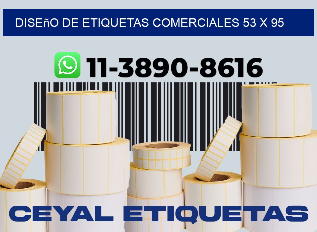 diseño de etiquetas comerciales 53 x 95
