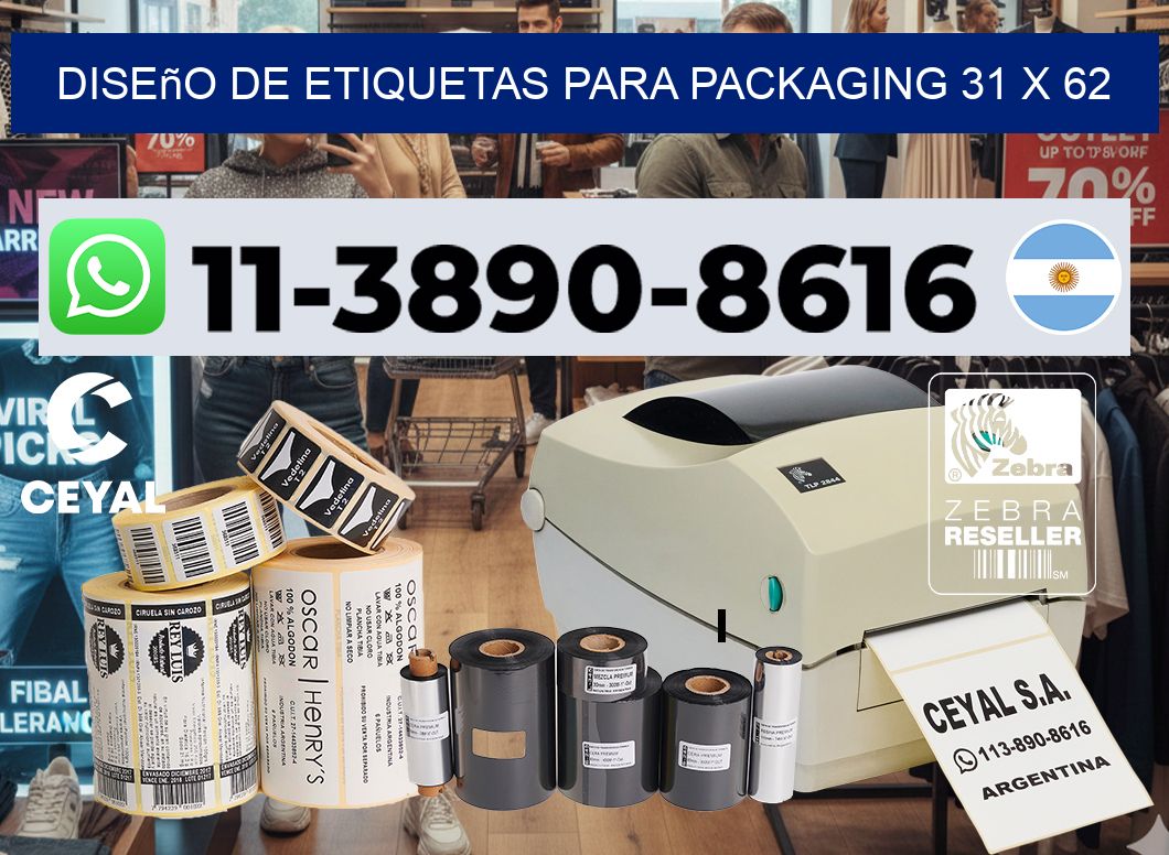 diseño de etiquetas para packaging 31 x 62