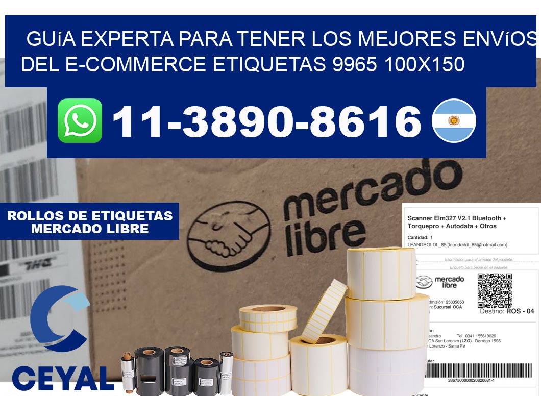 Guía experta para tener los mejores envíos del e-commerce etiquetas 9965 100x150