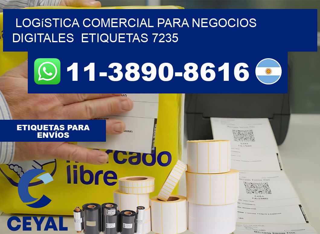 Logística comercial para negocios digitales  etiquetas 7235