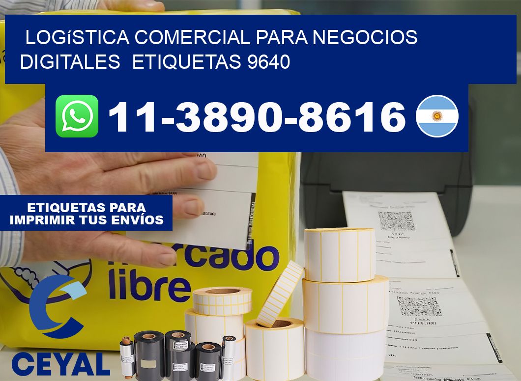 Logística comercial para negocios digitales  etiquetas 9640