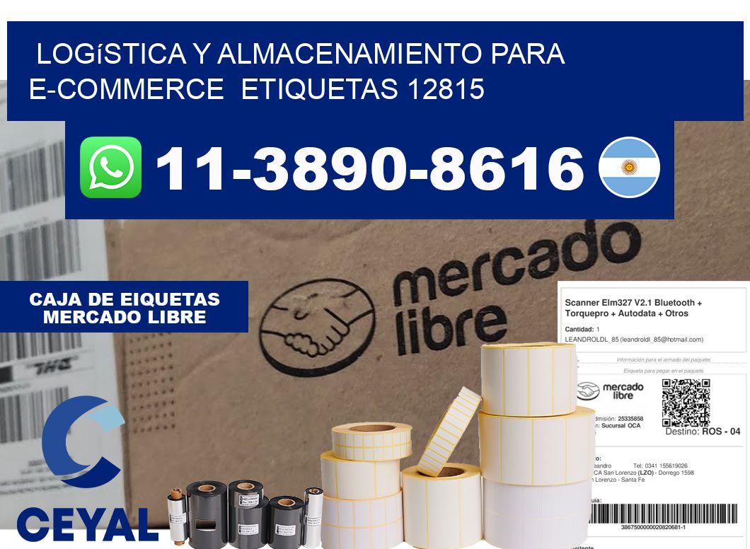 Logística y almacenamiento para e-commerce  etiquetas 12815