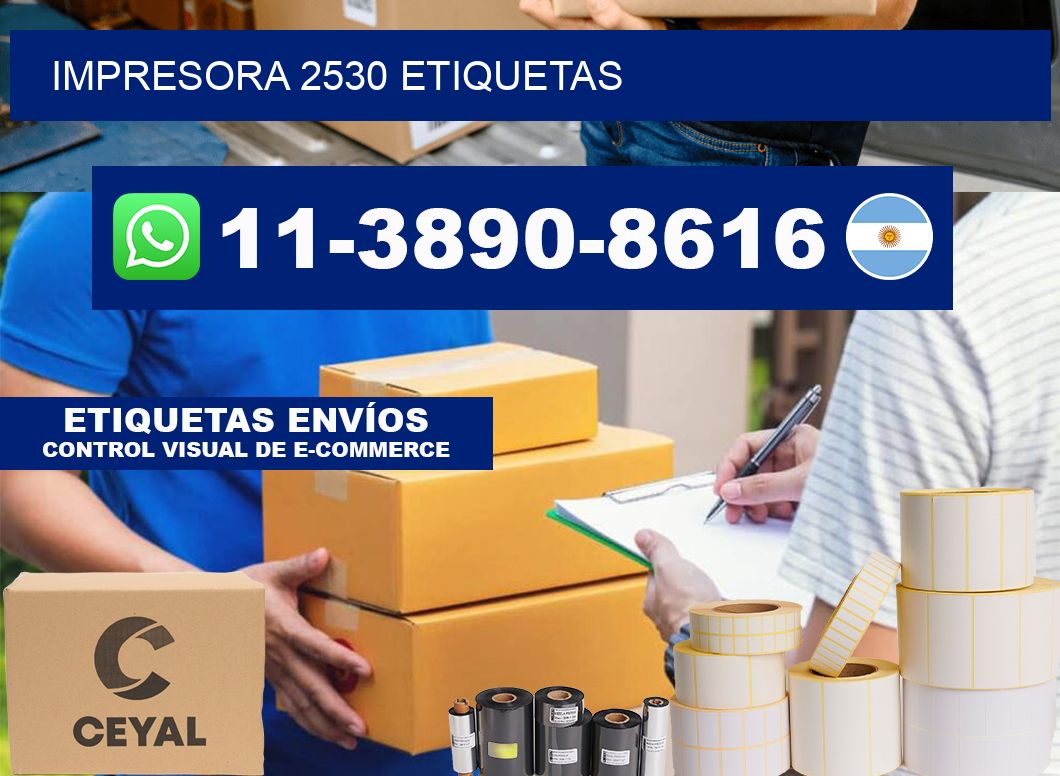 impresora 2530 etiquetas