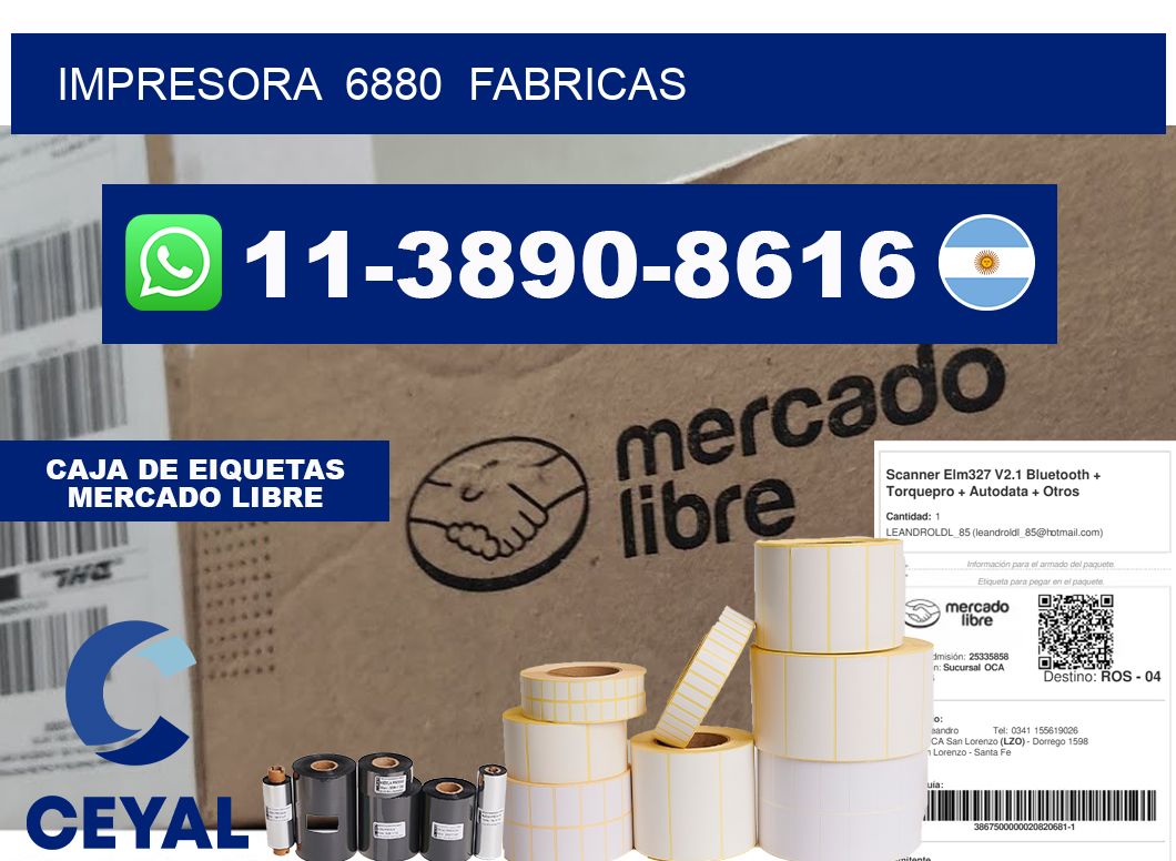 impresora  6880  fabricas